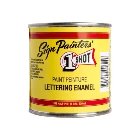 1 Shot 807350010761 Lettering Sublime Green Pinstriping Paint Half Pint
