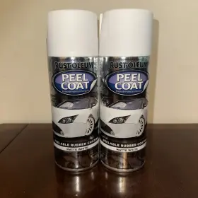 318347 276779/318347 Rust-oleum Automotive Peel Coat Spray 11 Fl. Oz. White 2 Bottles