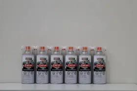 2-part 2k Aerosol Sdn Bhd 445032754768 Spray Paint Epoxy Primer For Car Surfacer Grey Pack Of 6 Cans