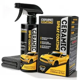 999-1 3free Ceramic Coating For Cars Extremely Hydrophobic Spray Black