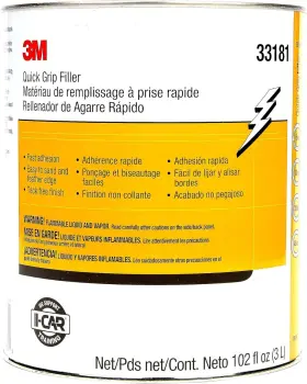 33181 3m Quick Grip Filler Stain Resistant Tack Free Durable 1 Gal