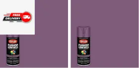 K02709007  705353654008 Fusion All-in-one Spray Paint For Indoor/outdoor Use Gloss Icy Grape