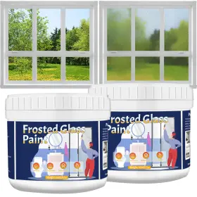 Msq-3 A-heyida Frosted Glass Paint Kit For Window Privacy 35oz Waterproof And Uv Resist