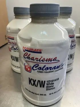 Acc001418-14 Accurate 1d101418 Charisma Colorant Toner Kx/w White 32 Fl Oz