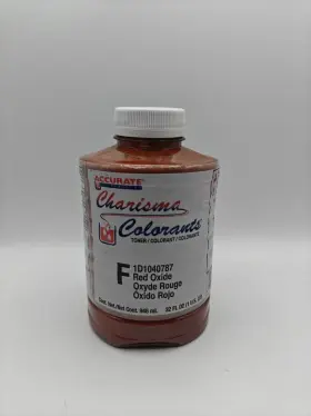 1d1040787 Accurate Charisma Colorant/tint F-red Oxide 1 Quart A9