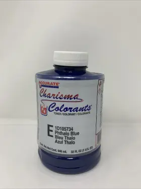 1d105734 Accurate Charisma Colorant/tint E Phthalo Blue 32 Fl Oz