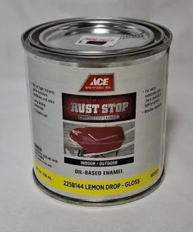 225b144 Ace Rust Stop Protective Enamel Paint Stops 8-ounce Lemon Drop Yellow
