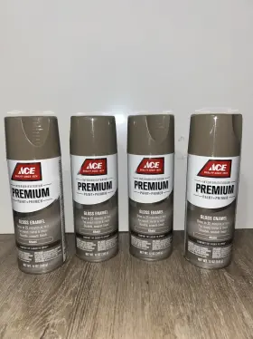 1236595 Ace Hardware Premium Spray Paint Khaki Three Pack
