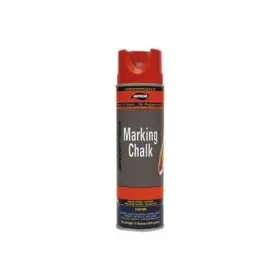 Aervoe 088193002162 216 20-oz Lead-free Non-clogging Can Temporary Marking Chalk Spray Red
