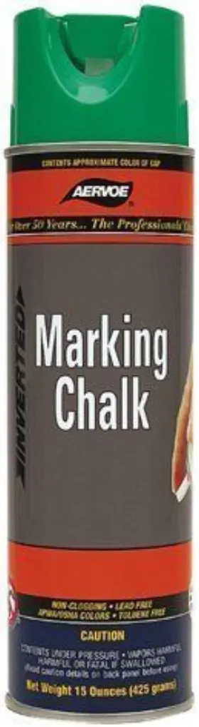Aervoe 088193002193 219 Green Spray Chalk