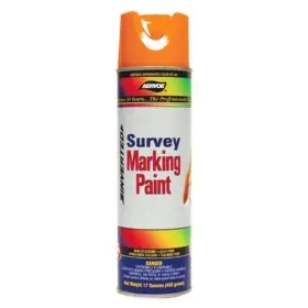 Aervoe 088193002223 222 Fluorescent Survey Marking Paint Aerosol 20 Oz. Orange