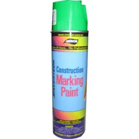 Aervoe 088193002483 Fluorescent Green Construction Marking Paint Set Of 12