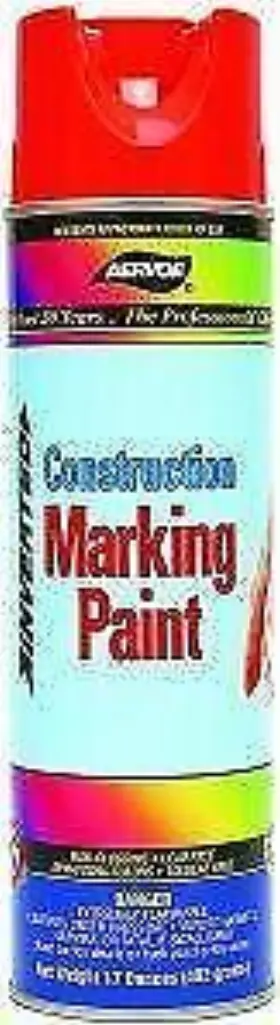 205-249 Aervoe 088193002490 Fluorescent Pink 16 Oz With B Marking Paint Category Paints