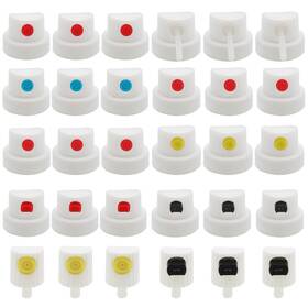 Agtiaai Agtiaai03ty 30 Pcs Spray Can Nozzle Paint Caps Nozzles For Cans Adapter Set Fem