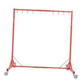 Ai-239 Ainuosen 5ft-7ft Adjustable Automotive Painting Rack Auto Body Paint Spray Drying