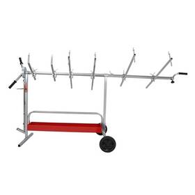 Ainuosen Ai-959 Auto Body Paint Rack 6-tier 360-degree Rotating Tree-style Stand For