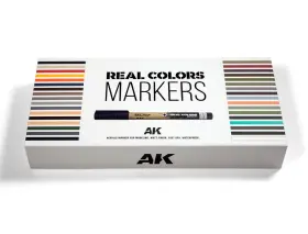 Ak-rcm150 Ak Interactive Real Colors Marker Set Rcm150 Special Box 34 Units