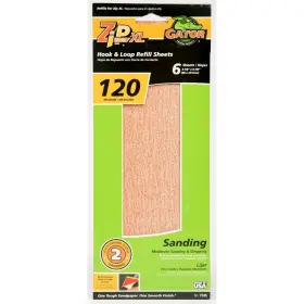 Ali Industries 082354072452 7245 120 Grit Sand Sheet 6-pack