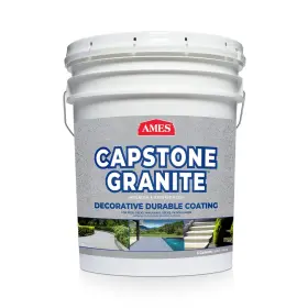 Ames 814580012748 Capstone Granite - Pepperstone One-step Interior Exterior Water Based Acryl