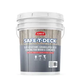 Ames 814580012861 Safe-t-deck Granulated Formula Exterior Paint - 5 Gallon Greyhound Gr