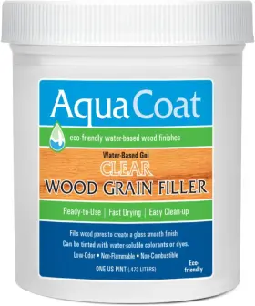 C7-u2ev-qxae  Aqua Coat Water-based Clear Wood Grain Filler Gel Fast-drying Low Odor Vo