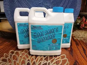 Aqua Mix 718704402821 Floor Shine And Hardener - High Sheen Finish- 3 Quarts