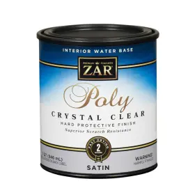 1009877 Aqua Zar Poly Crysl Satin Quart Pack Of 1
