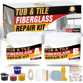 Zuixin-pa-us-jo-xbg-a4-0122 Auensten Bath Tub Repair Kit Fiberglass Tile And Shower 100g White