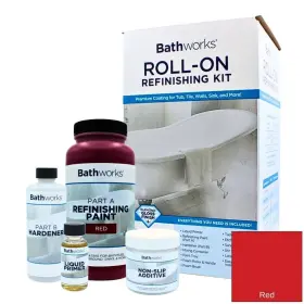 Bwns-12 Bathworks 22 Oz Diy Bathtub And Tile Refinishing Kit With Slip Guard Protection