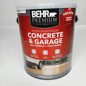 Behr 026703055208 Premium Interior And Exterior Concrete Garage Self Priming 1 Part Epoxy Behr 026703055208 Premium Interior And Exterior Concrete Garage Self Priming 1 Part Epoxy