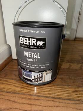 Behr 726084683242 1 Quart White Interior /exterior Metal Primer