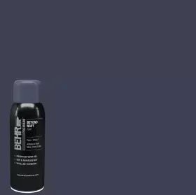 M510-7 Behr Premium Beyond Navy Flat Interior/exterior Spray Paint And Primer - 12 Oz