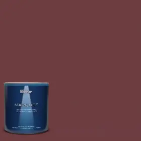 Bxc-90 Behr Marquee 313095535594 1 Quart #bxc-90 Wild Cranberry Satin Enamel Interior Paint And Primer