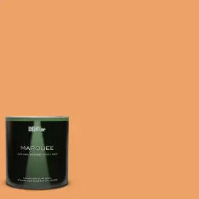 270d-5 Behr Marquee 711181965759 1 Quart #270d-5 Adventure Orange Semi-gloss Enamel Exterior Paint And Primer