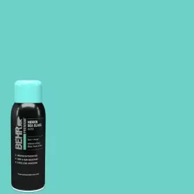 B000444 Behr Premium Hidden Sea Glass Gloss Spray Paint Turquoise / Aqua - 12 Oz