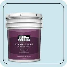 Mq3-52 Behr Ultra 275005 5 Gal. #mq3-52 Ethereal Mood Extra Durable Eggshell Enamel Interior Paint And