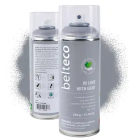 3310021 Belteco In Love With Grey Spray Paint Water Based And Odorless Eco-friendly Vegan