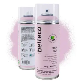 3310041 Belteco Rosa Sky Spray Paint Water Based And Odorless Eco-friendly Vegan Weathe