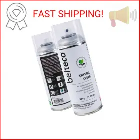 Belteco 879910003001 Crystal Clear High Gloss Spray Paint Water Based And Odorless Eco-frie