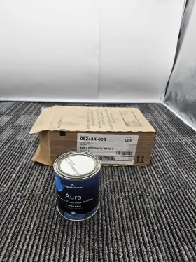 05243x-008 Benjamin Moore Qty 6 Aura Eggshell Base 3 Waterborne Paint And Primer Interior