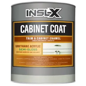 Cc5601099-44 Benjamin Moore & Co Insl-x Semi-gloss White Trim And Cabinet Enamel Interior 1 Qt