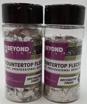 Beyond Paint 850025438087 Countertop Flecks Smoked Gray Decorative Finish Lot Of 2
