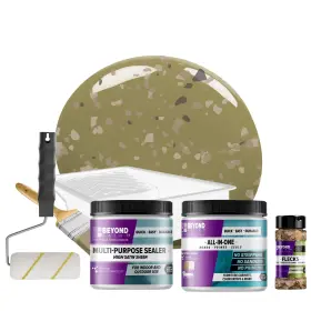 Bp58 Beyond Paint Countertop Makeover Kit With Sealer Flecks And Tools For Countertops