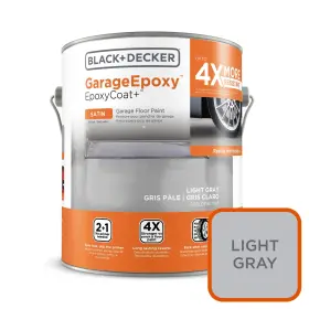 Bxpldp807065 Black Decker Garage Epoxy Paint Light Grey