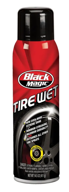 Black Magic 077249754094 Bc23220-6pk Tire Wet Dressing - 14.5 Oz. Pack Of 6