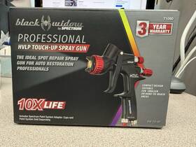 Black Widow By Spectrum 71090 Bw-tu-rf Professional Hvlp Touch-up Spray Gun New