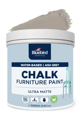 Bluebird 061040392901 Chalk Furniture Paint - 500 Ml / 16.9 Fl Oz For Home D Cor