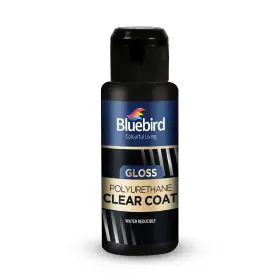 Bluebird 065015656111 3.4 Fl Oz Polyurethane Clear Coat For Furniture Paintings Water-based Profe