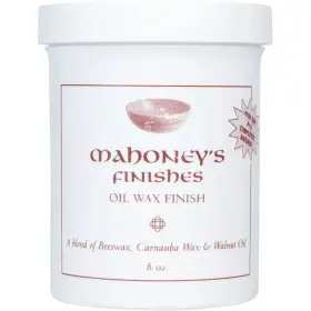 Bowl Maker 743724357837 Mahoneys Finishes Walnut Oil Wax Food Safe Wood Finish For Salad Bowls Cuttin