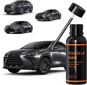 Bozan Fg123 1l1 Cloudburst Gray Touch Up Paint For Lexus Diy Car Scratch Repair Kit